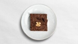 Čokoládové brownies s ořechy